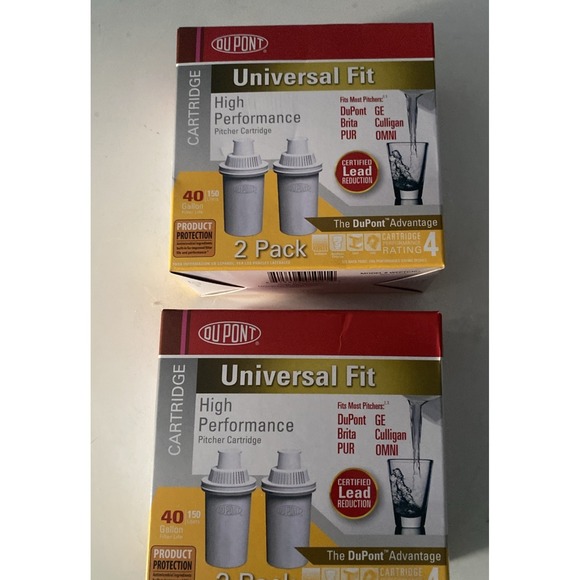 St Dupont Other - 2 DuPont High Performance Water Filter Universal Fit Brita PUR GE Culligan OMNI